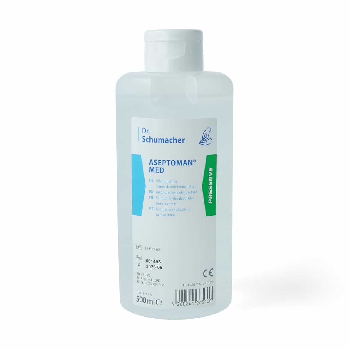 Dr. Schumacher - Aseptoman MED Inhalt: 500 ml