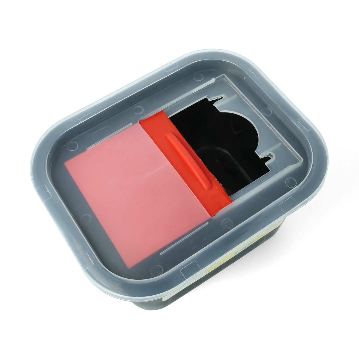 Needle discard container - Black Contents: 2 l