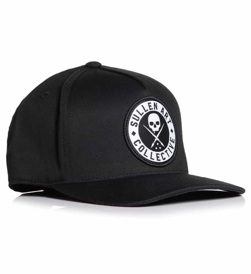 Sullen Clothing - BOH Curved Snapback - Black / White