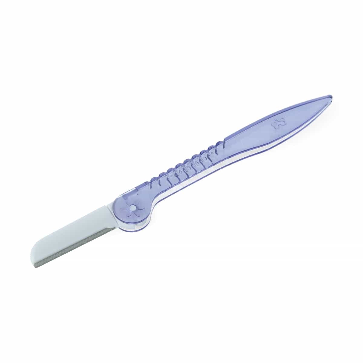 Permanent Make-Up Rasiermesser mit einklappbarer Klinge Farbe: Lila