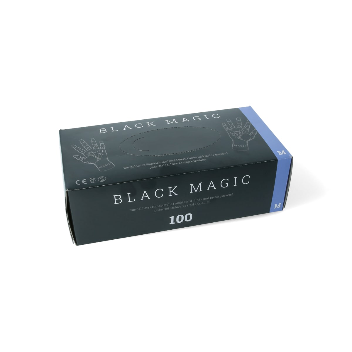 Black Magic - Tattoo Handschuhe - schwarz Größe: M