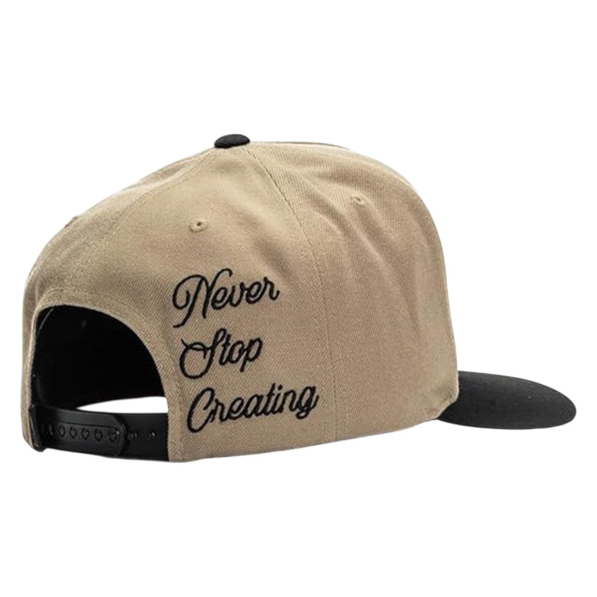 Sullen Clothing Stack Script Snapback - Dark Khaki