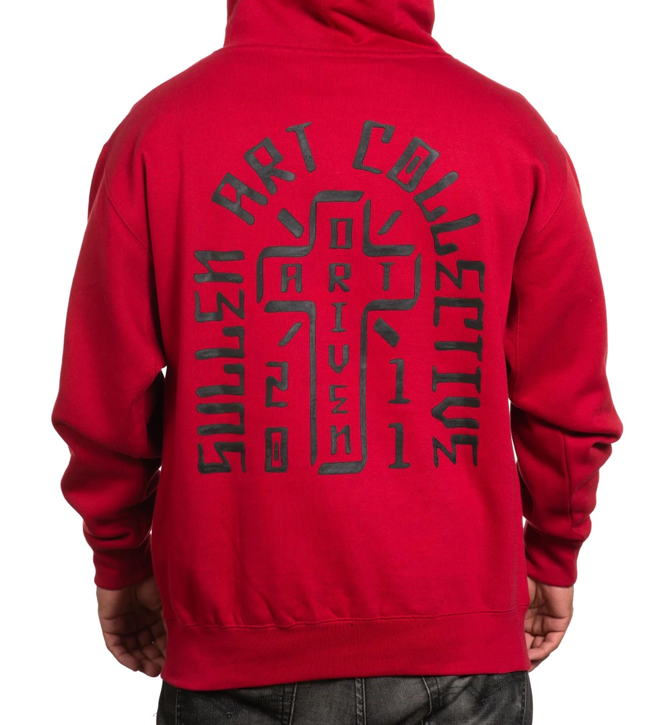 Sullen Clothing - Art Driven Pullover - Red Größe: XL