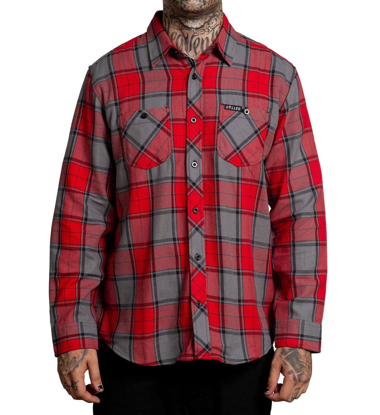 Sullen Clothing - San Clemente Flannel Größe: L