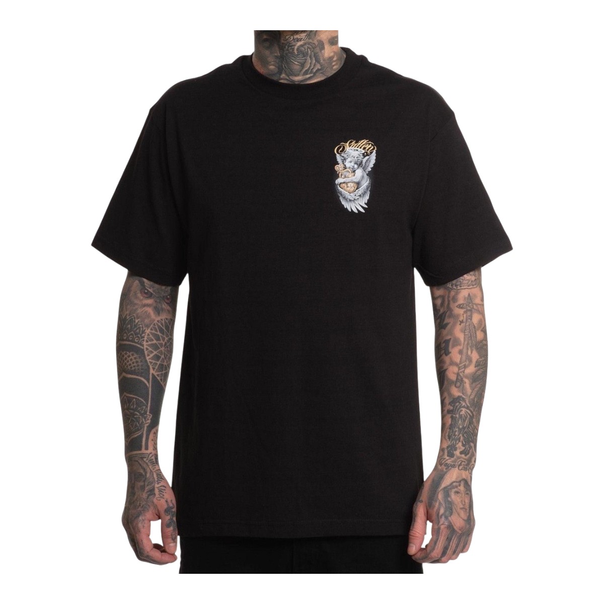 Sullen Clothing Heavenly Tee - Black - Size: L
