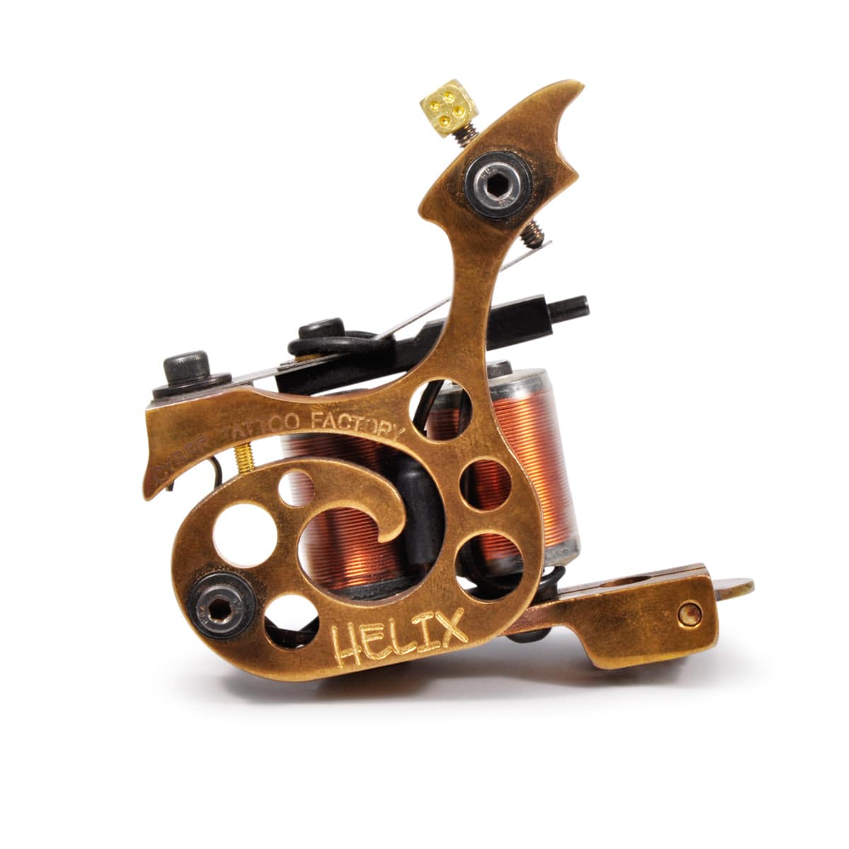 Poker Machines Helix Brass