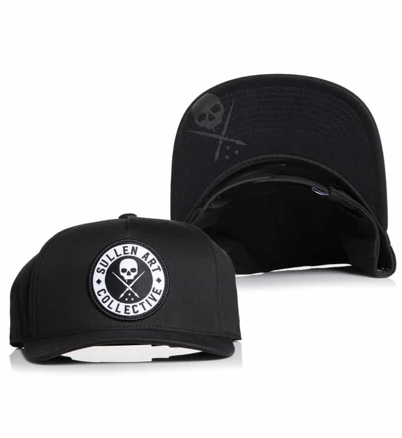 Sullen Clothing - BOH Curved Snapback - Black / White