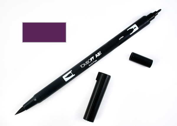 Tombow - Dual Brush Pen colour: Purple