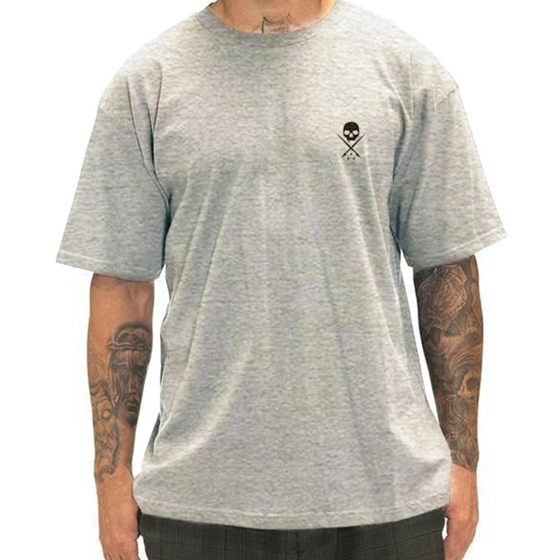 Sullen Clothing - STANDARD ISSUE HGR/BLK TEE Größe: S