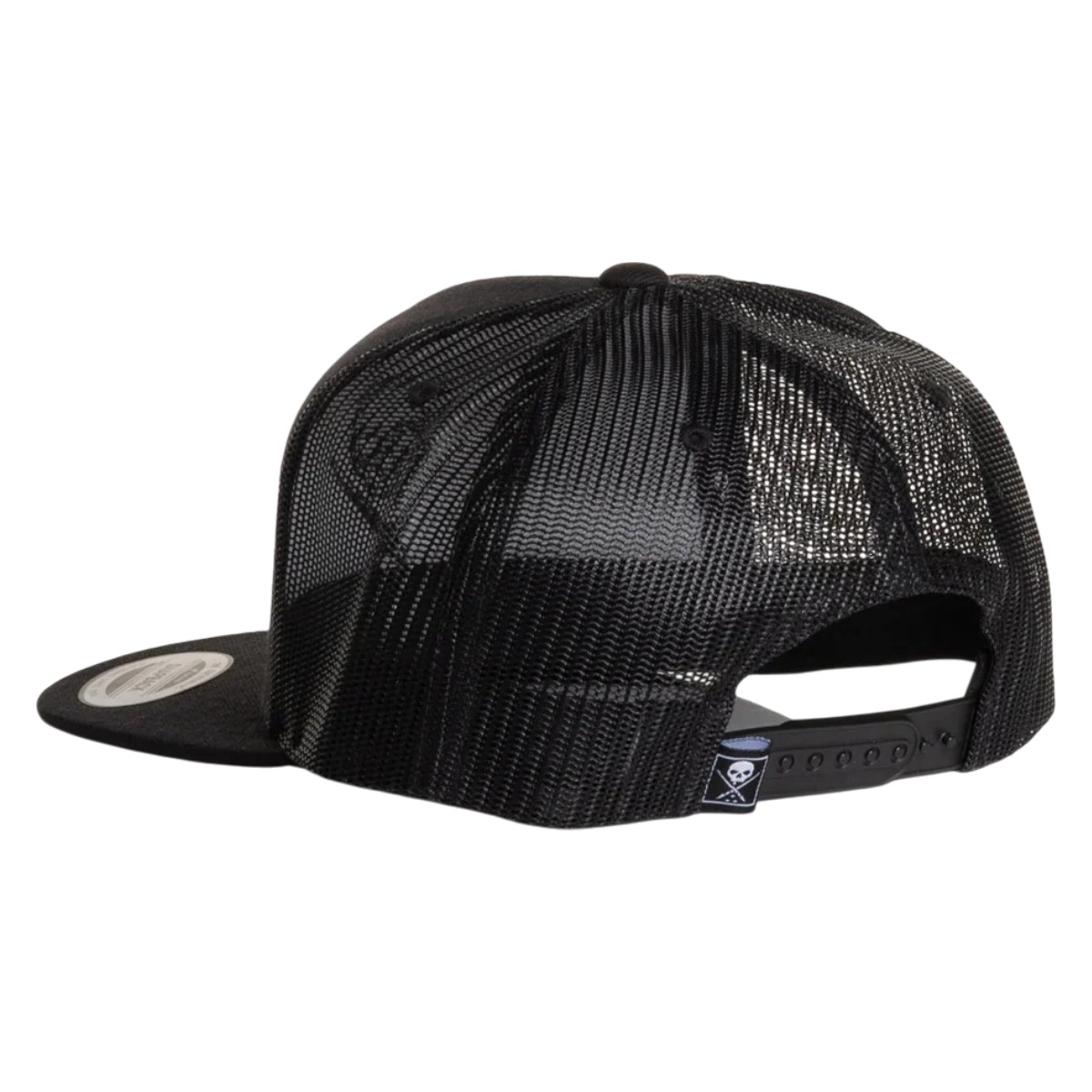 Sullen Clothing Badge Mesh Snapback - Black/Black