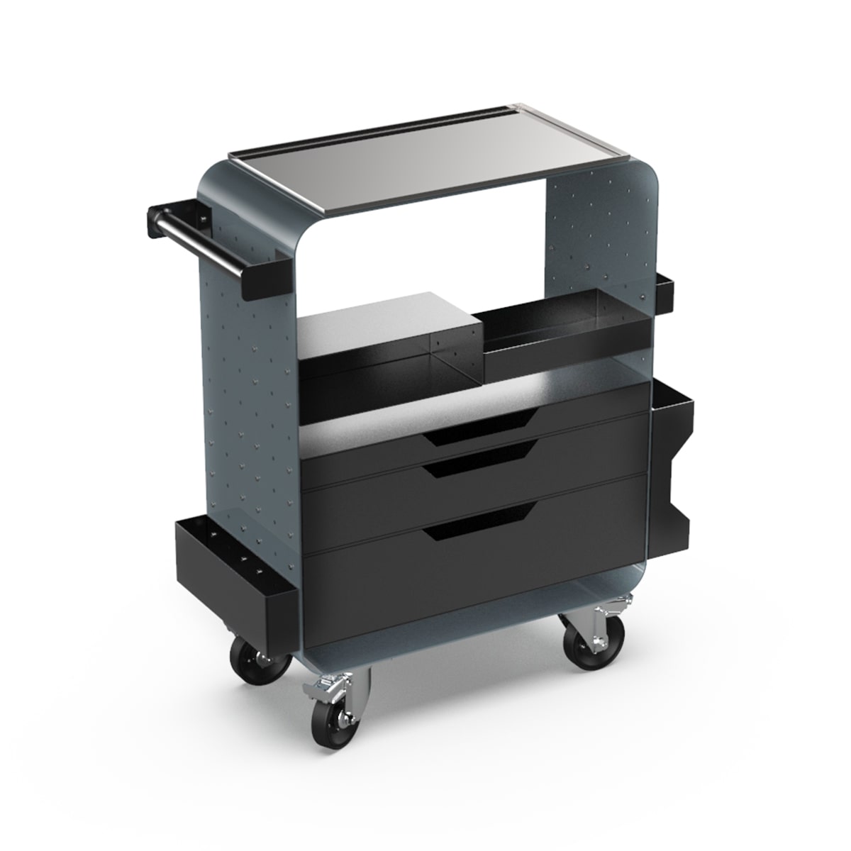 Impala Work Terminal - Arbeitswagen von Kwadron Farbe: Grau