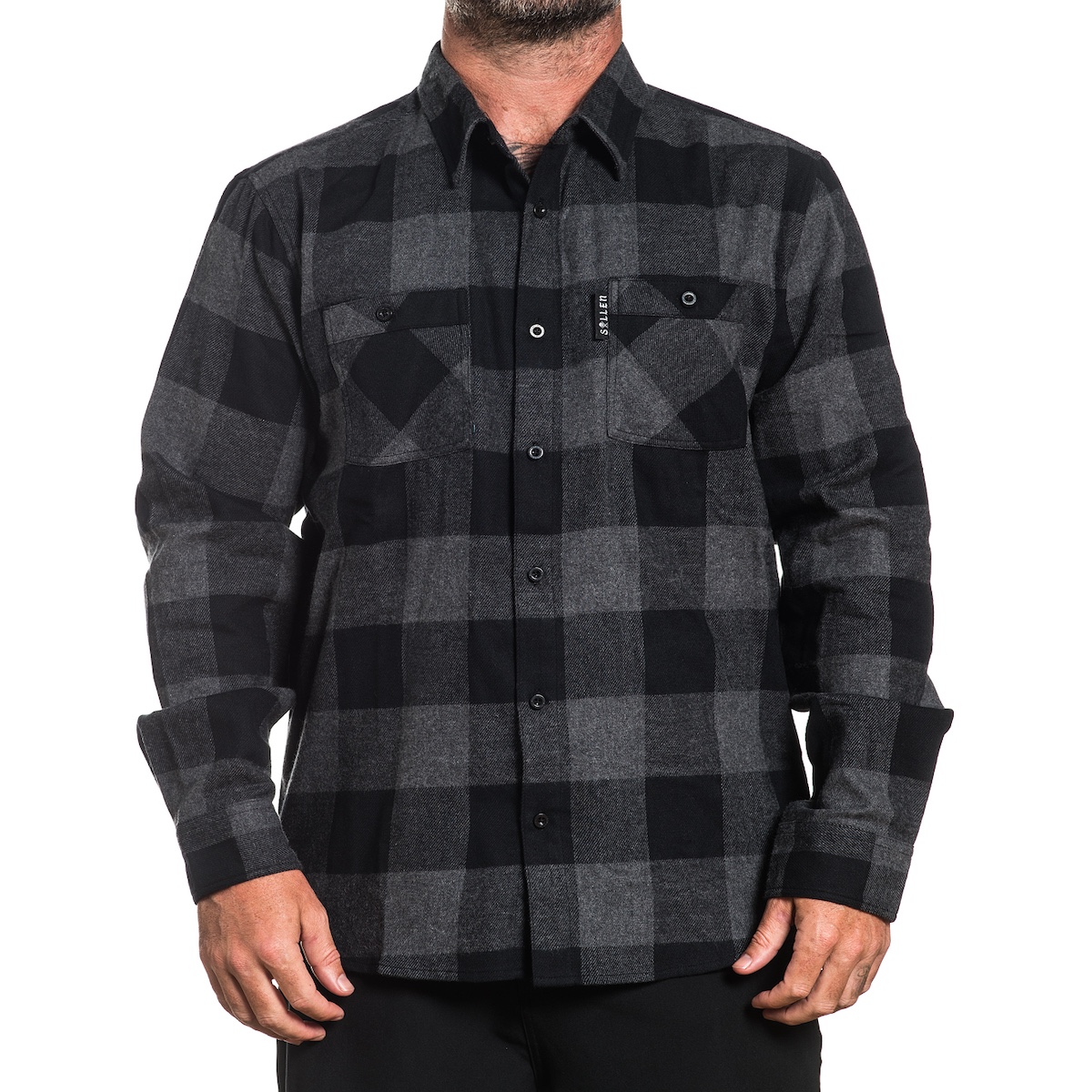 Sullen Clothing - Checks Flannel Größe: XL