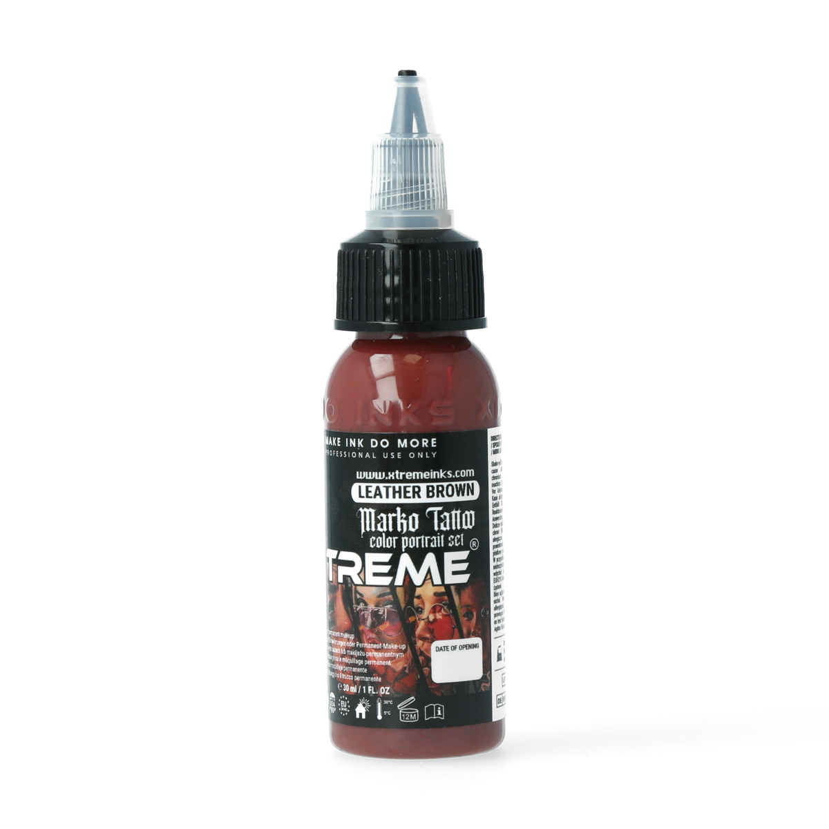 Xtreme Ink - Marko Tattoo - Leather Brown - 30 ml