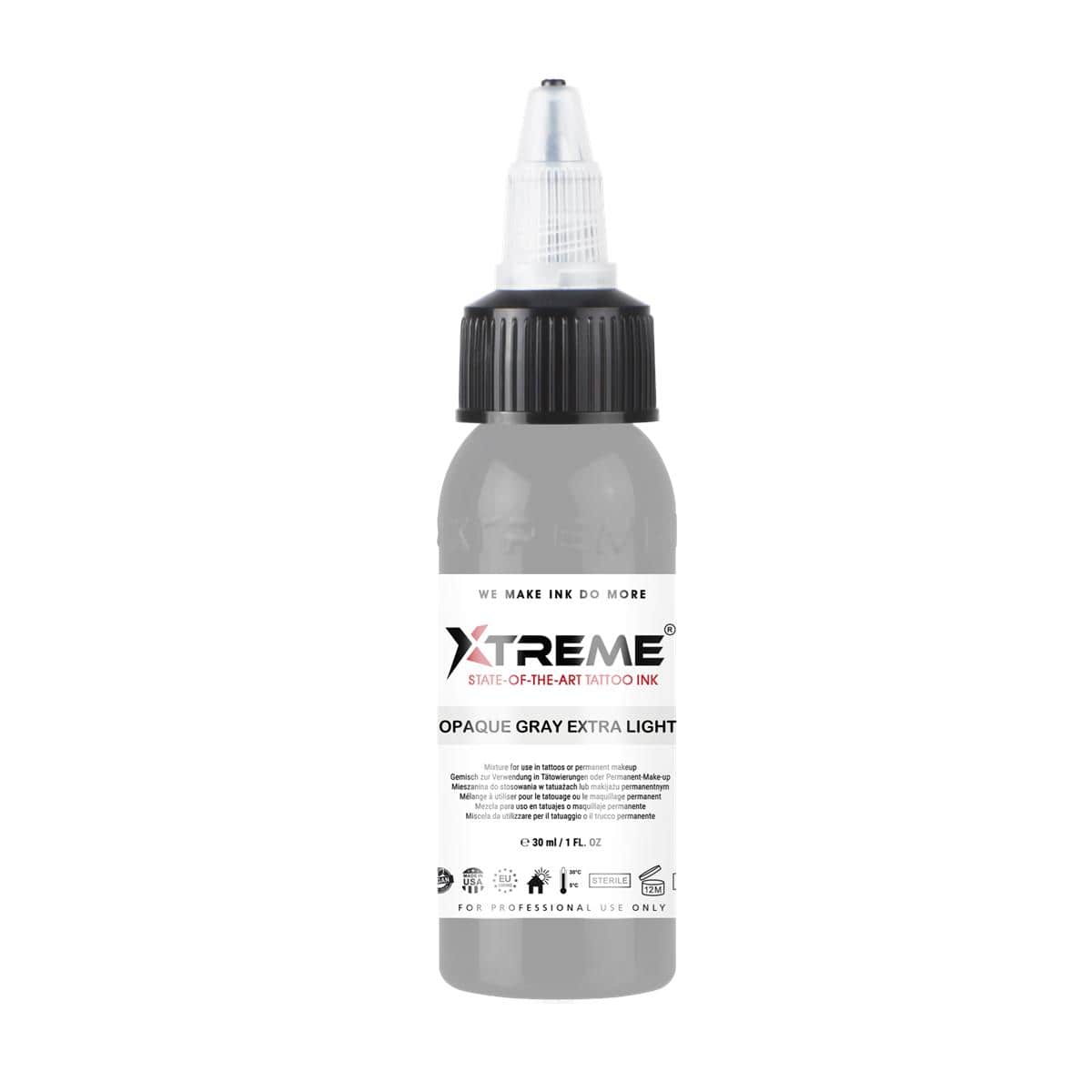 Xtreme Ink - Opaque Gray Extra Light - 30 ml Xtreme Ink - Opaque Gray Extra Light - 30 ml