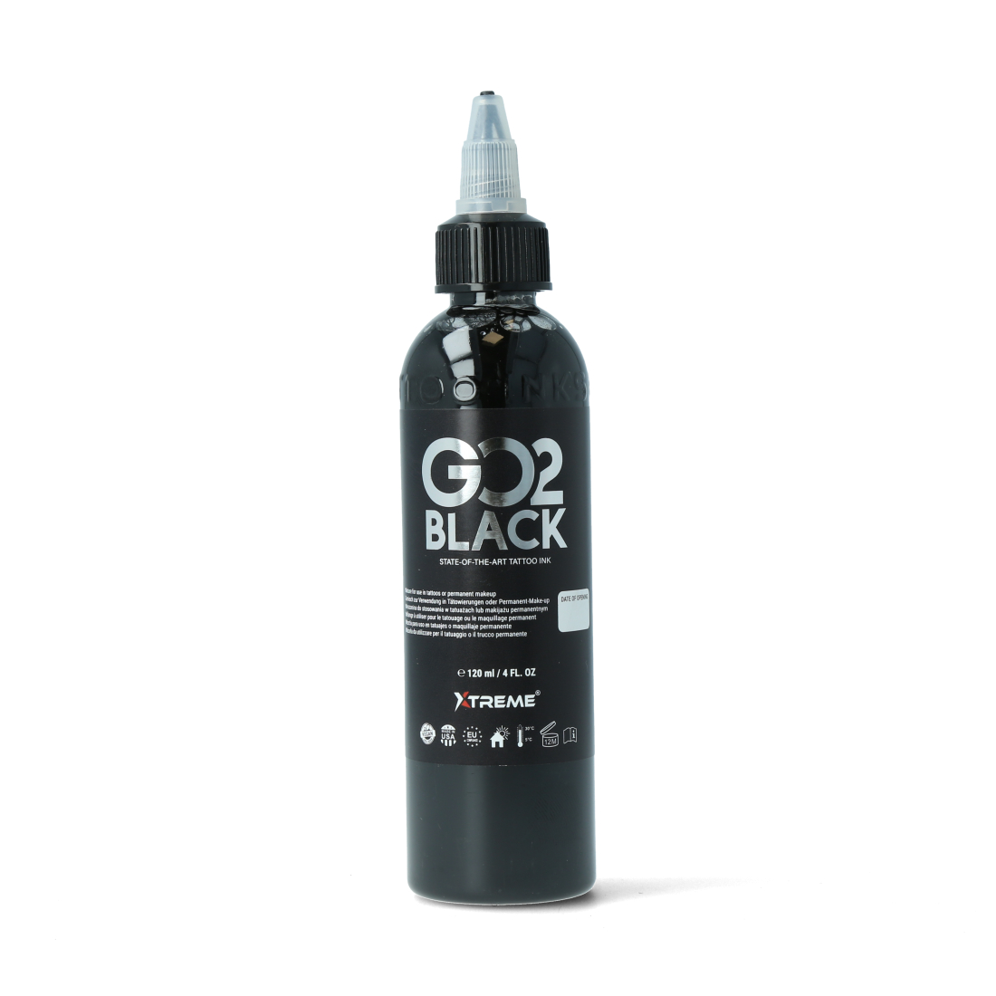 Xtreme Ink - Go2 Black - Inhalt: 120 ml
