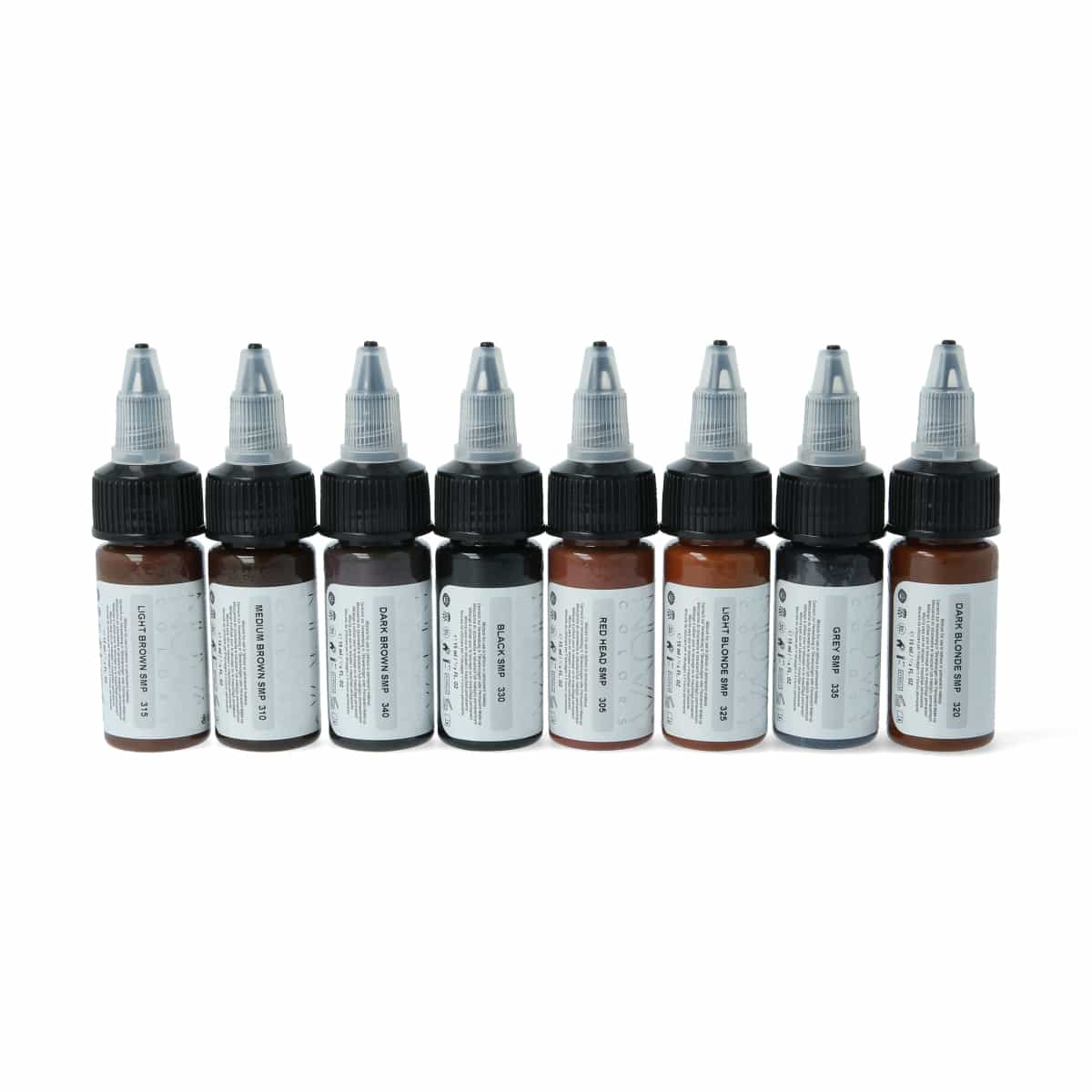 Nuva Colors - PMU Pigment - SMP COLLECTION Set - 8 x 15 ml