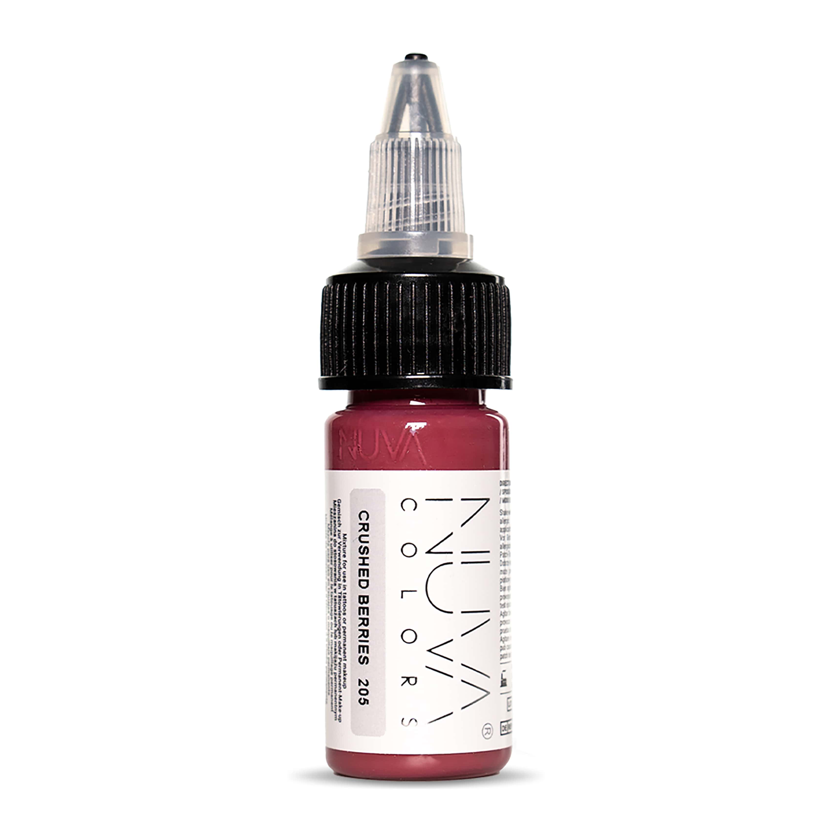 Nuva Colors - PMU Pigment - 205 Crushed Berries - 15 ml