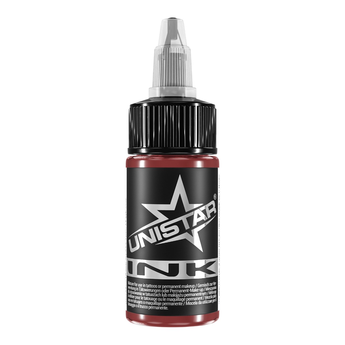 Unistar Colors Ink Ruby 30ml Tattoofarbe Flasche