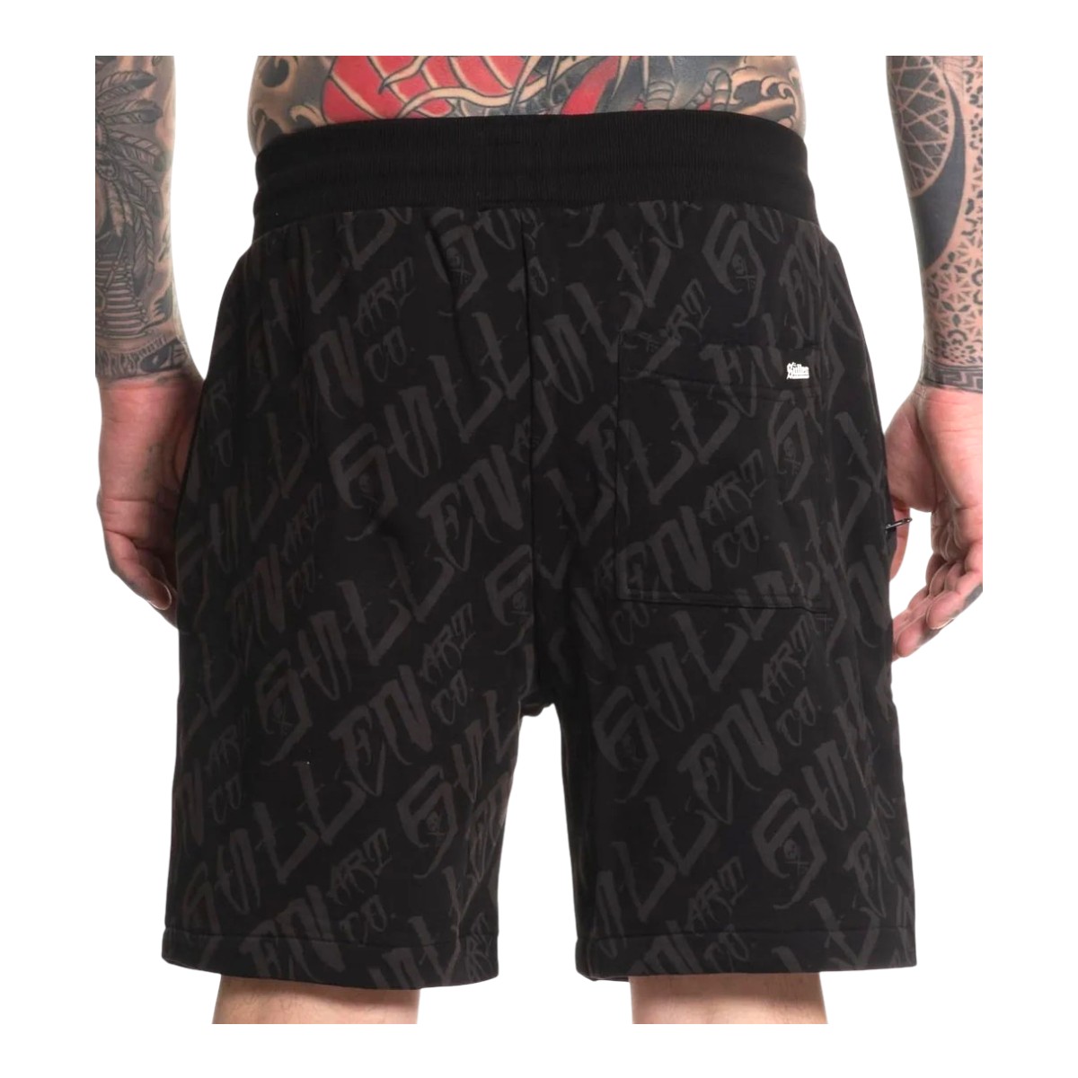 Sullen Clothing Sleep Reapers Knit Shorts - Black - Size: L