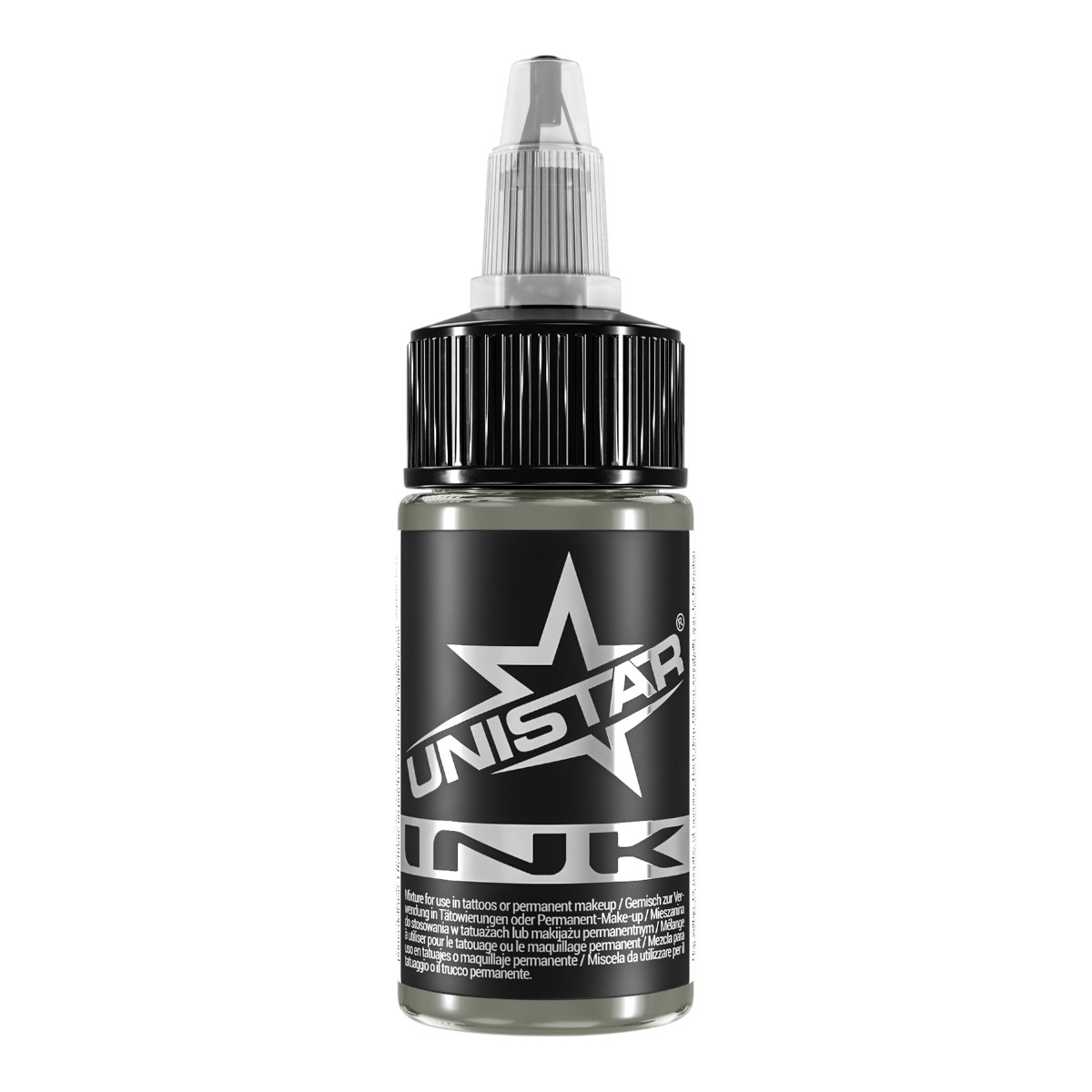 Unistar Colors Ink Misty Green 30ml Flasche KC76 Tattoo Farbe