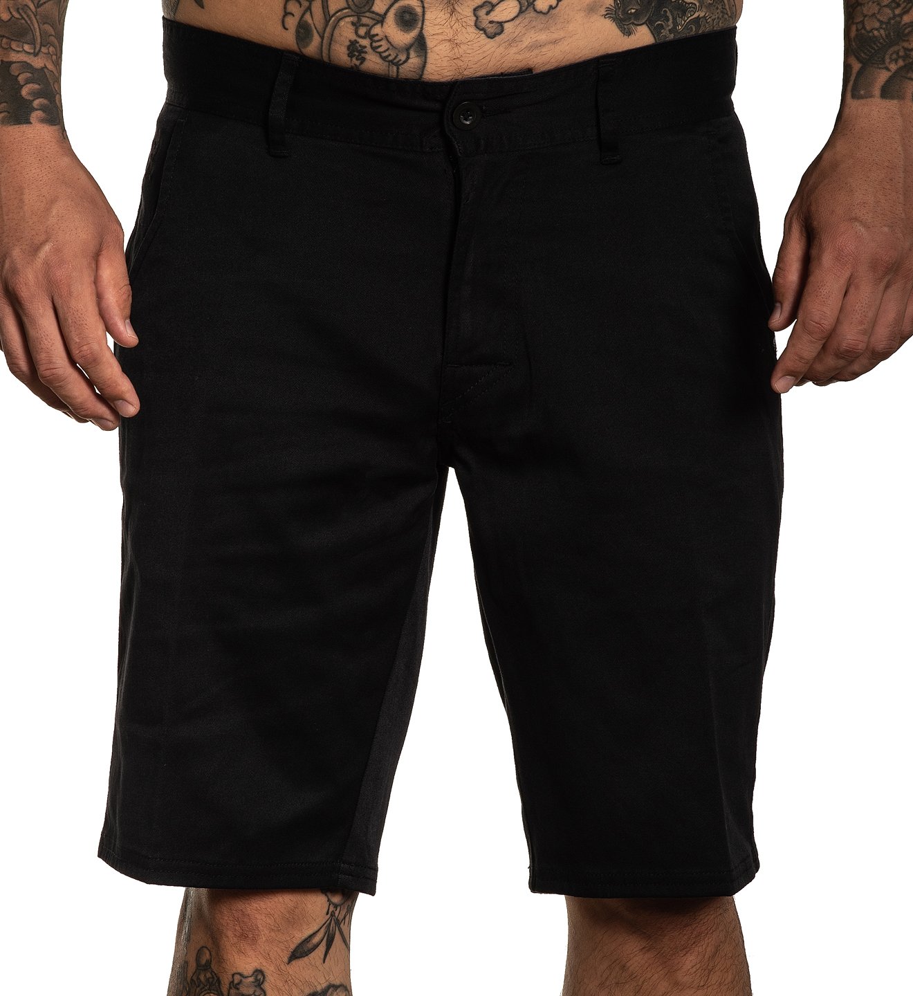 Sullen Clothing - Sunset Walk Shorts - Black Größe: 34