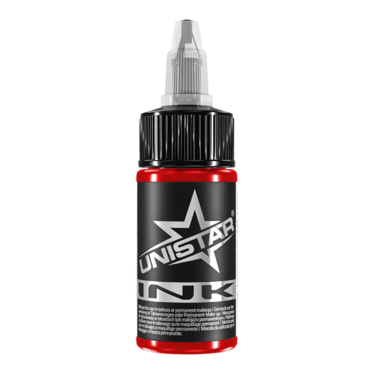 Unistar Colors Ink Top Basic Red 30ml Tätowierfarbe Flasche KC192