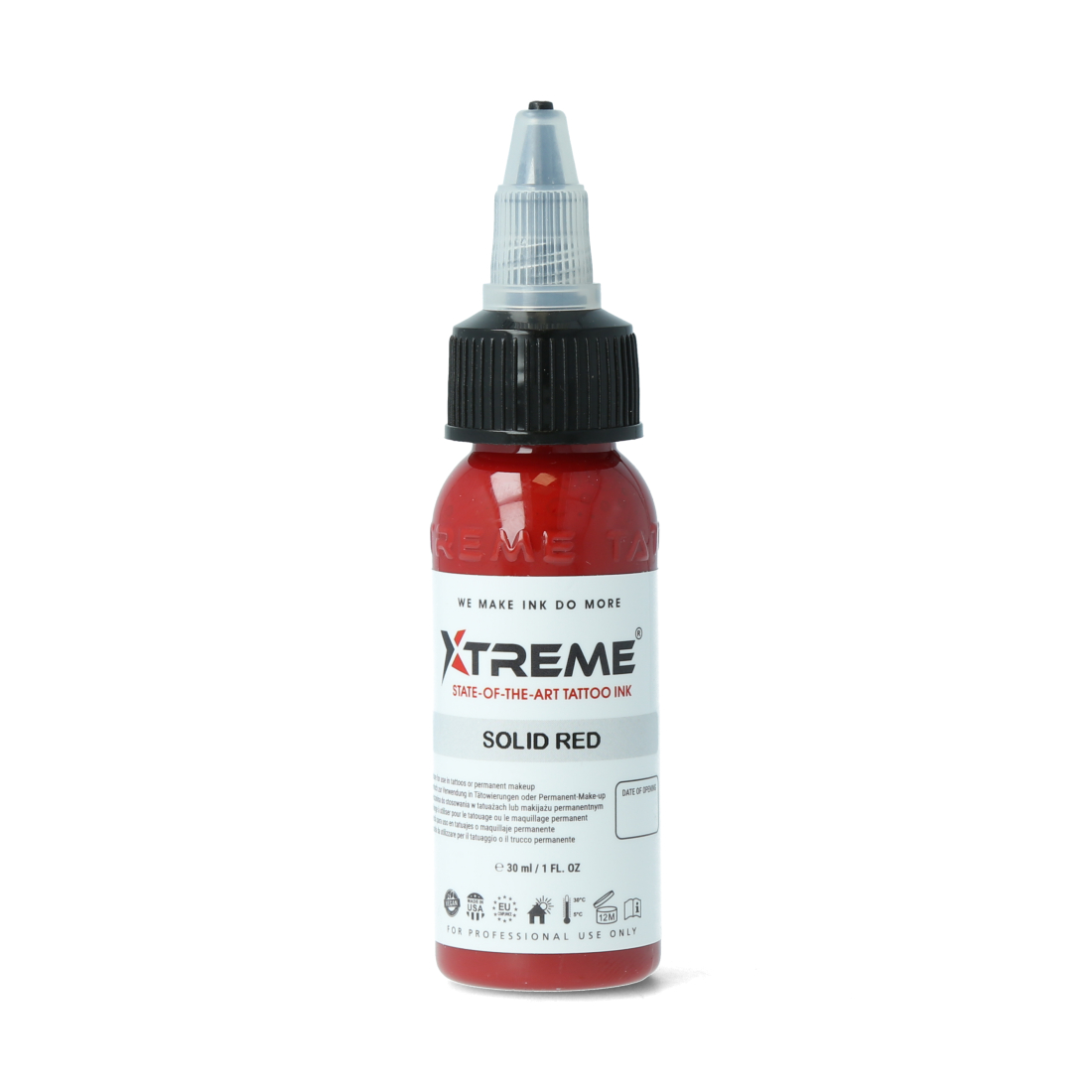 Xtreme ink - Solid Red - 30 ml Xtreme ink - Solid Red - 30 ml