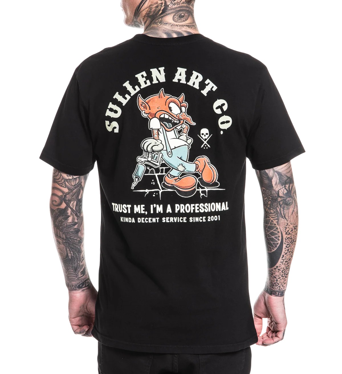 Sullen Clothing - Trust Me S/S Tee Jet Black