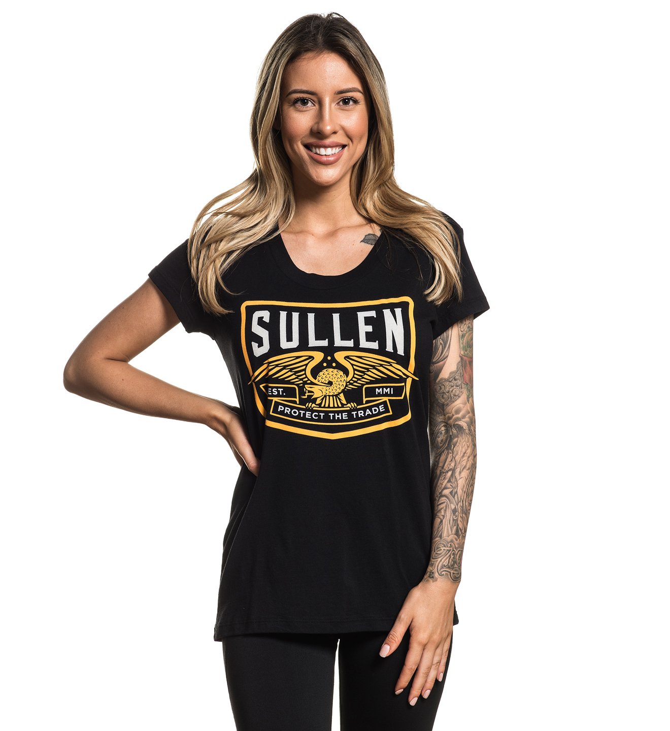 Sullen Clothing - SA Snake Crest Tee Größe: L