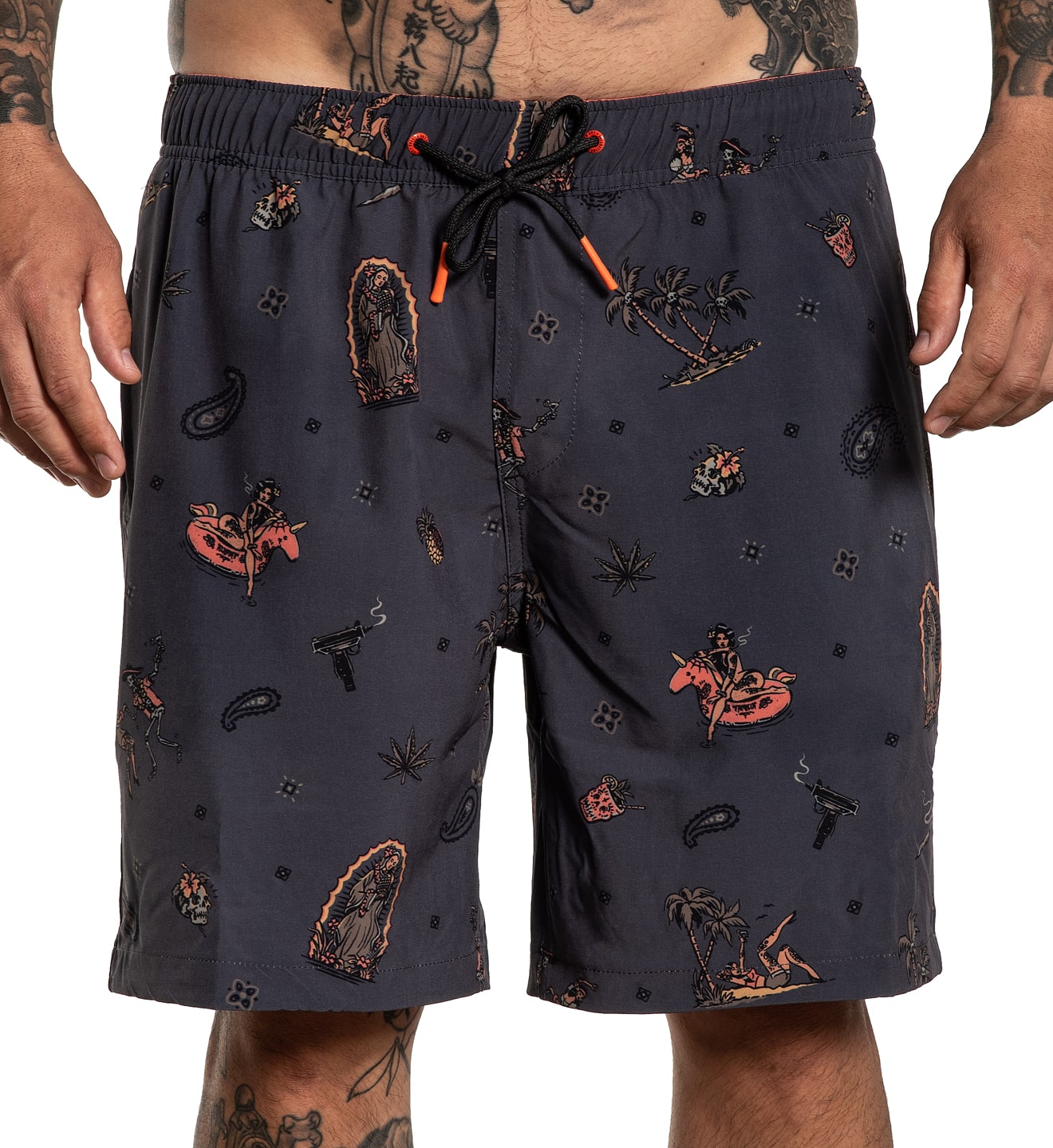 Sullen Clothing - Choloha Party Boardshorts Größe: S