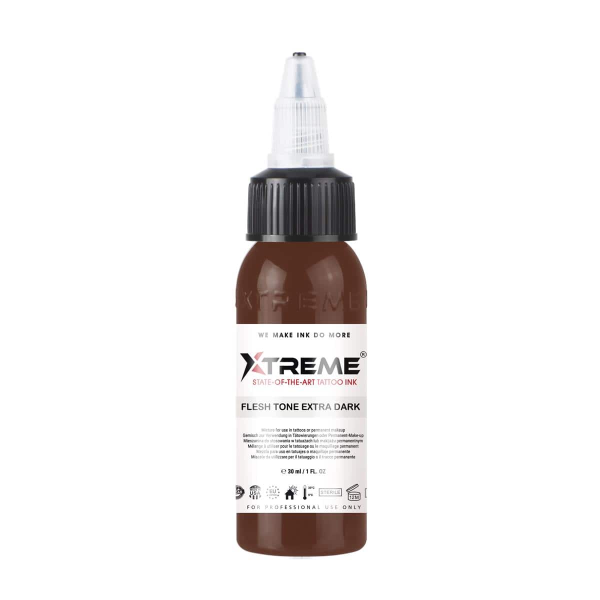 Xtreme Ink - Flesh Tone Extra Dark - 30 ml