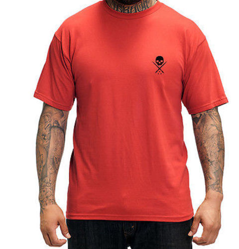 Sullen Clothing - STANDARD ISSUE RED/BLK TEE Größe: L