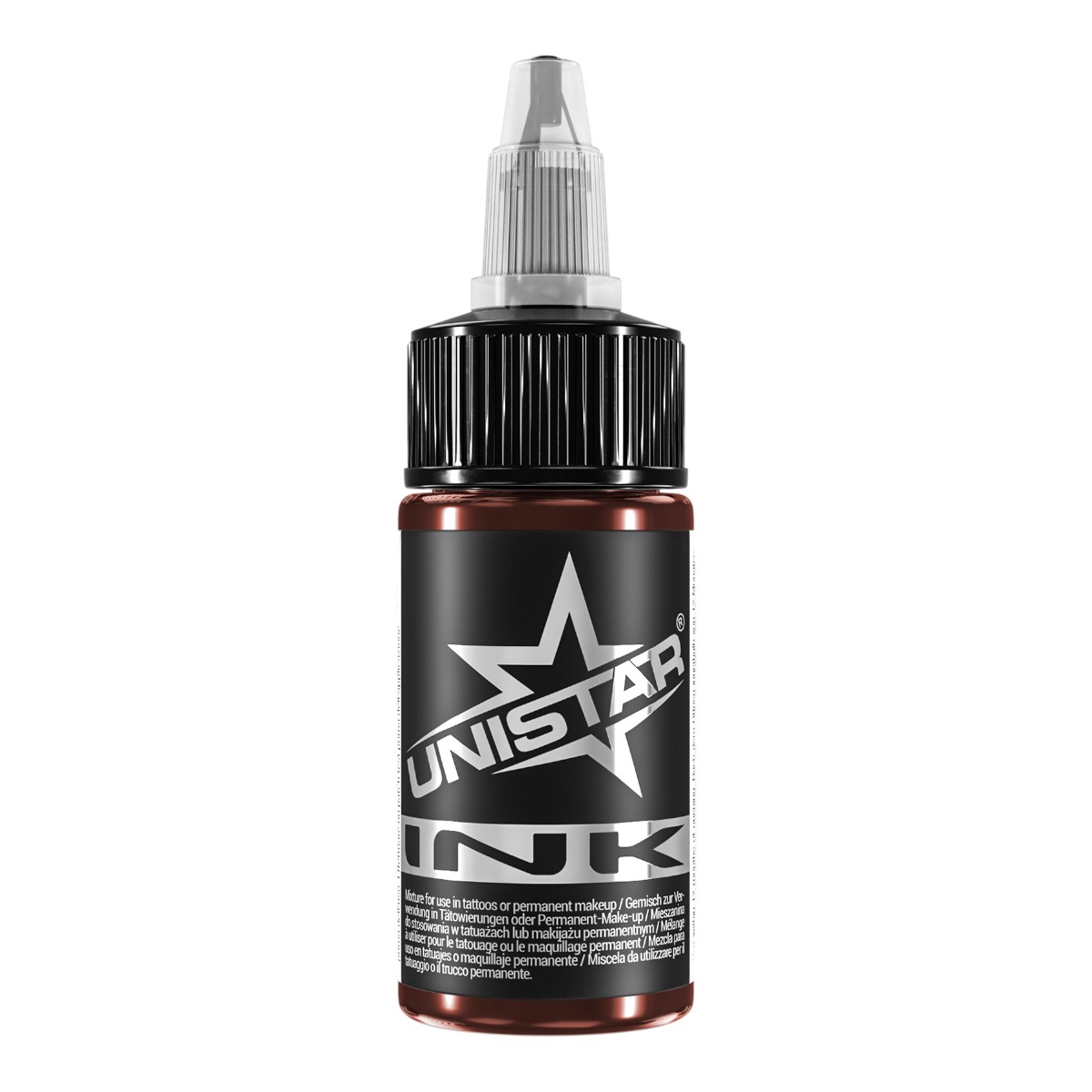 Unistar Colors Ink Chocolate 30ml Tätowierfarbe Flasche KC48