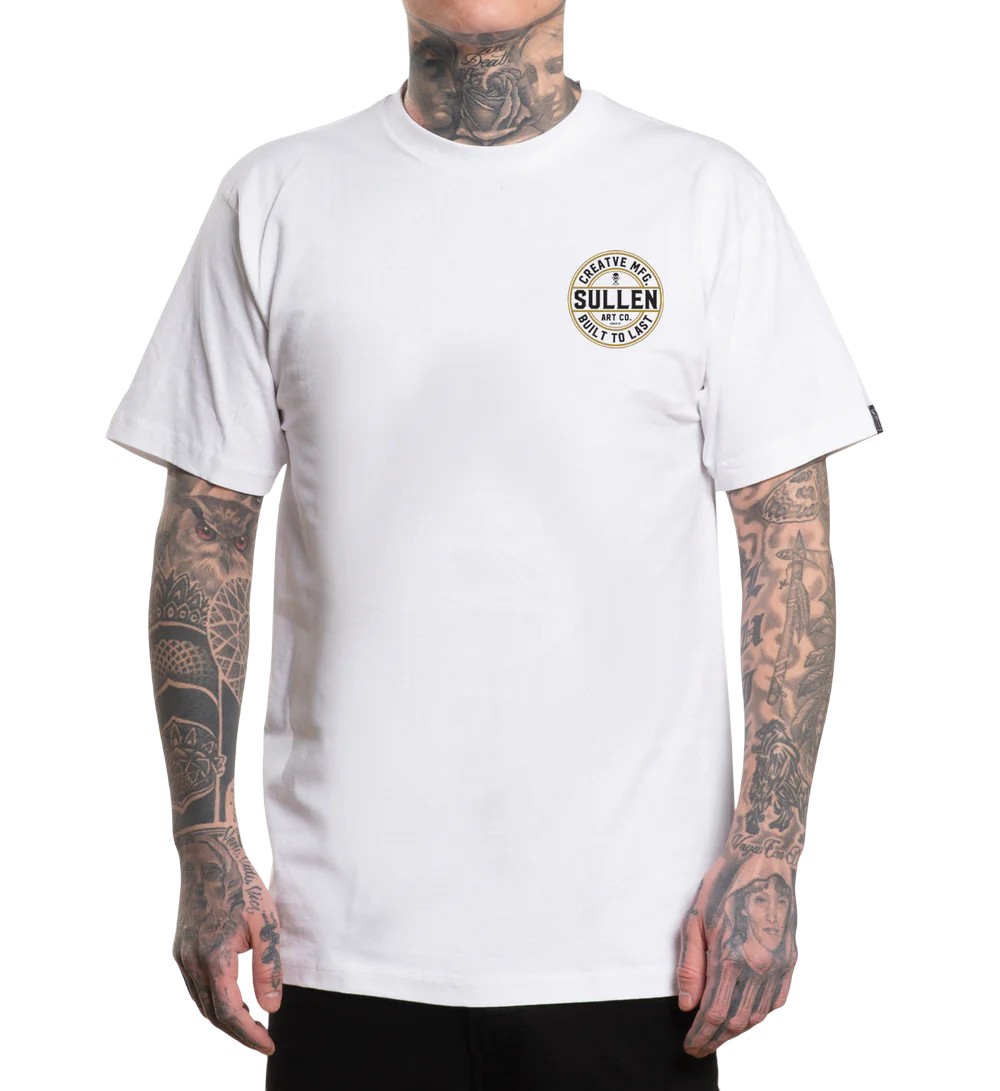 Sullen Clothing - Creative Corp S/S Tee White