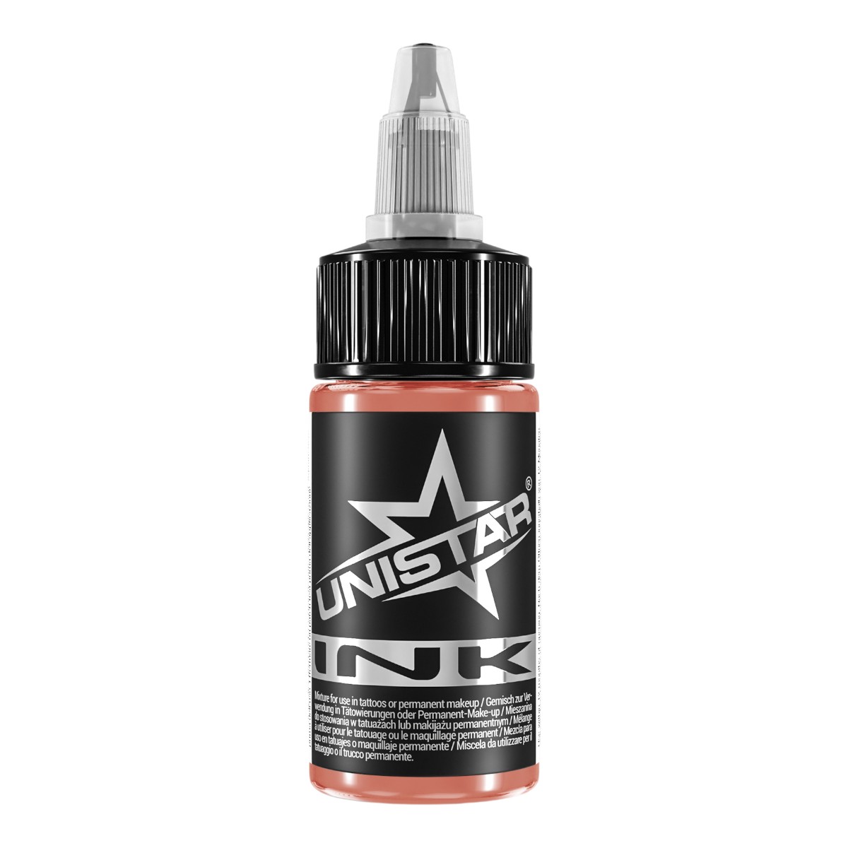 Unistar Colors Ink Coral Red 30ml Tattoofarbe Flasche