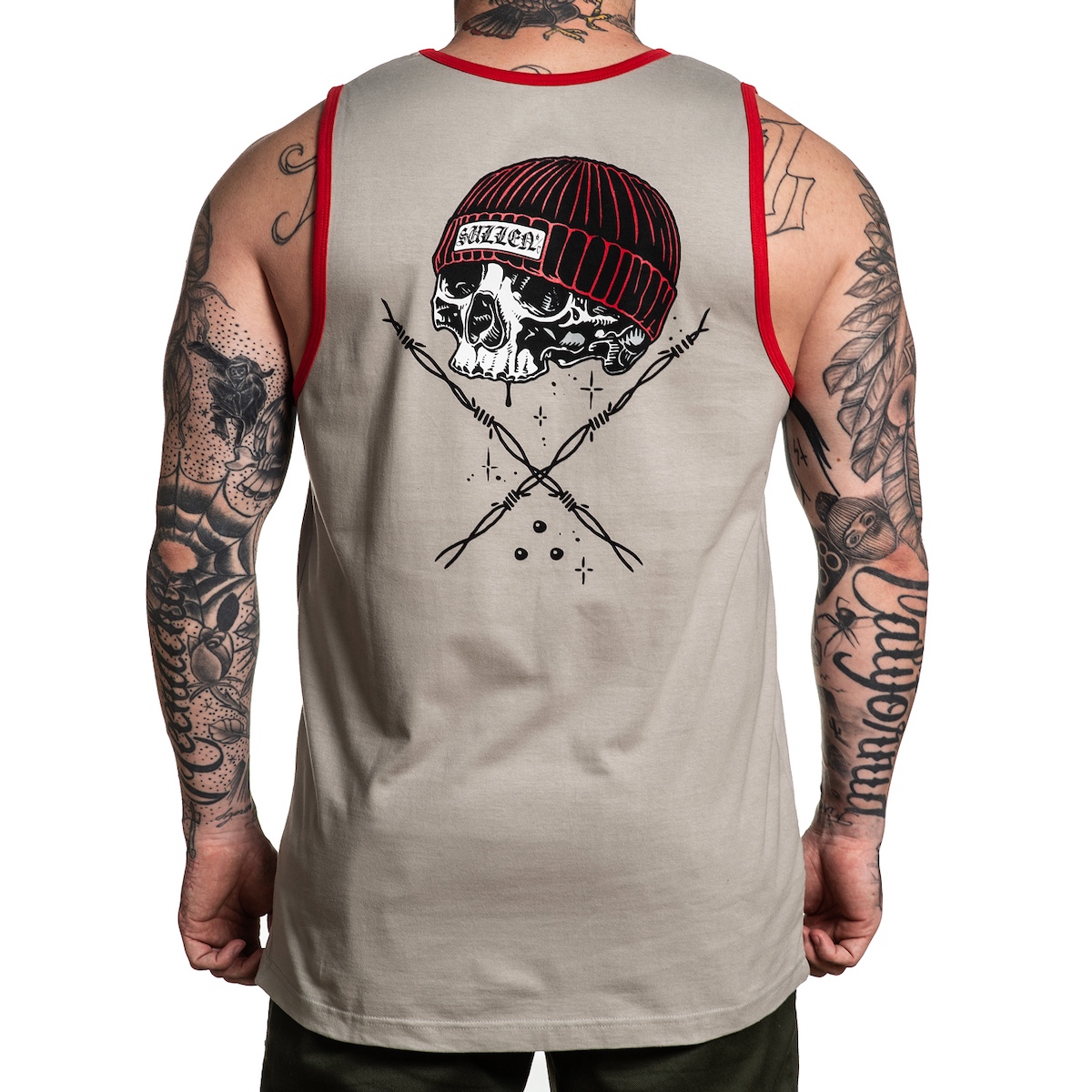 Sullen Clothing - Wire Badge Tank Größe: L