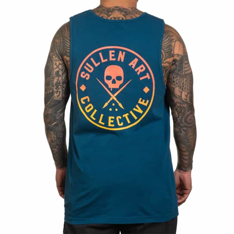 Sullen Clothing - Ever Tank Top - Aegean Blue Size: XL