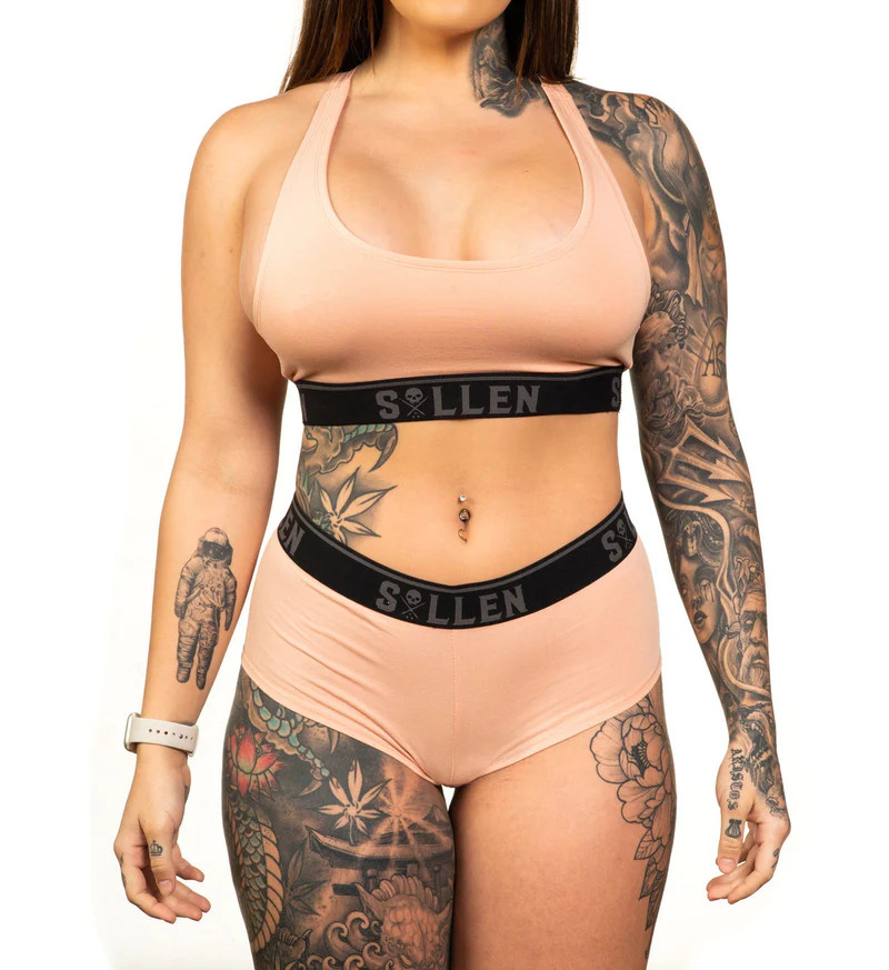 Sullen Clothing - Buttery Boyshort - Blush