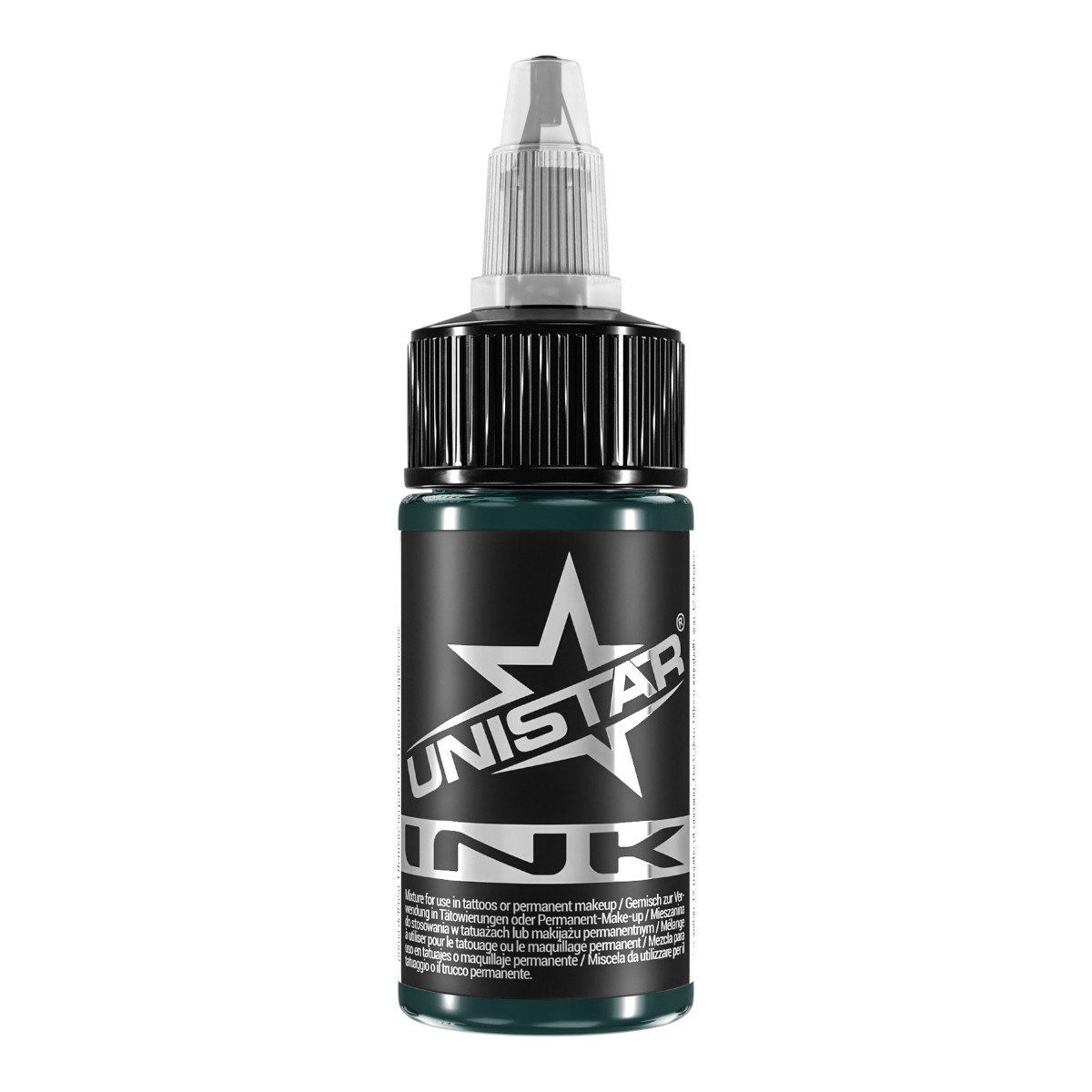 Unistar Colors Ink Muted Green 30ml Tattoofarbe Flasche