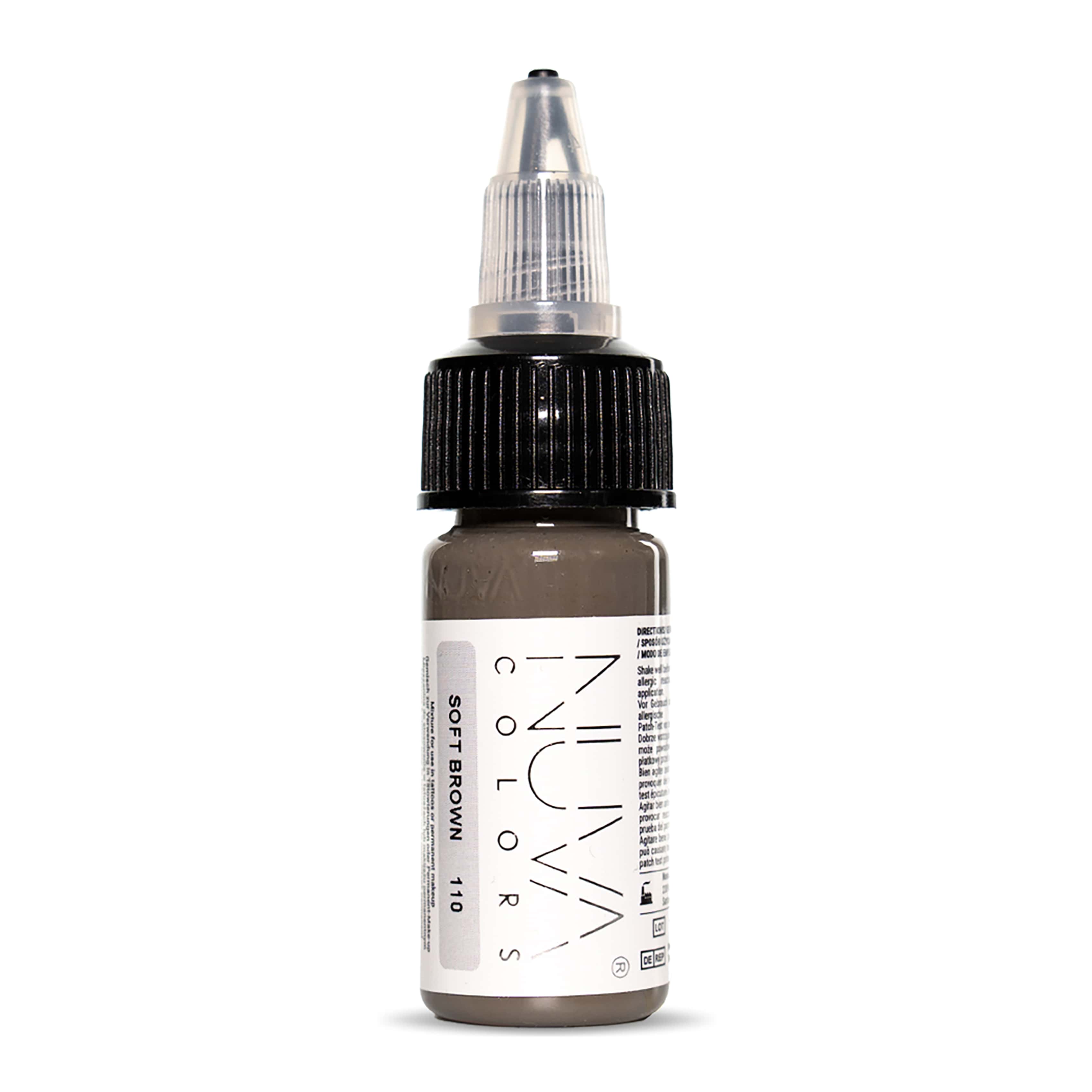 Nuva Colors - PMU Pigment - 110 Soft Brown - 15 ml