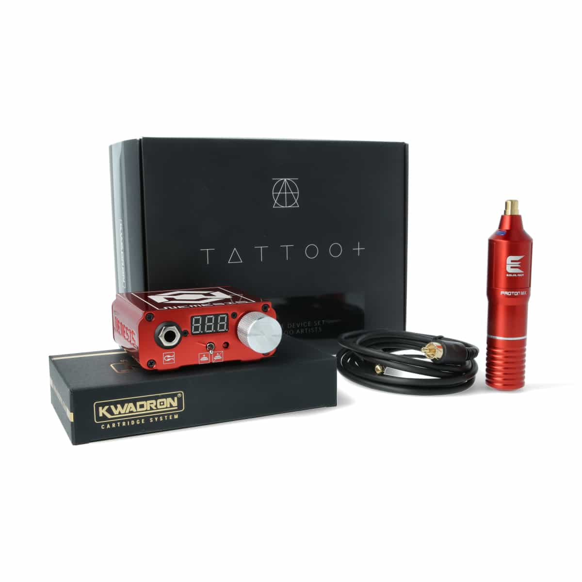 Equaliser Proton Pen 3.5 mm + Nemesis Netzteil Set - Rot Farbe: Rot