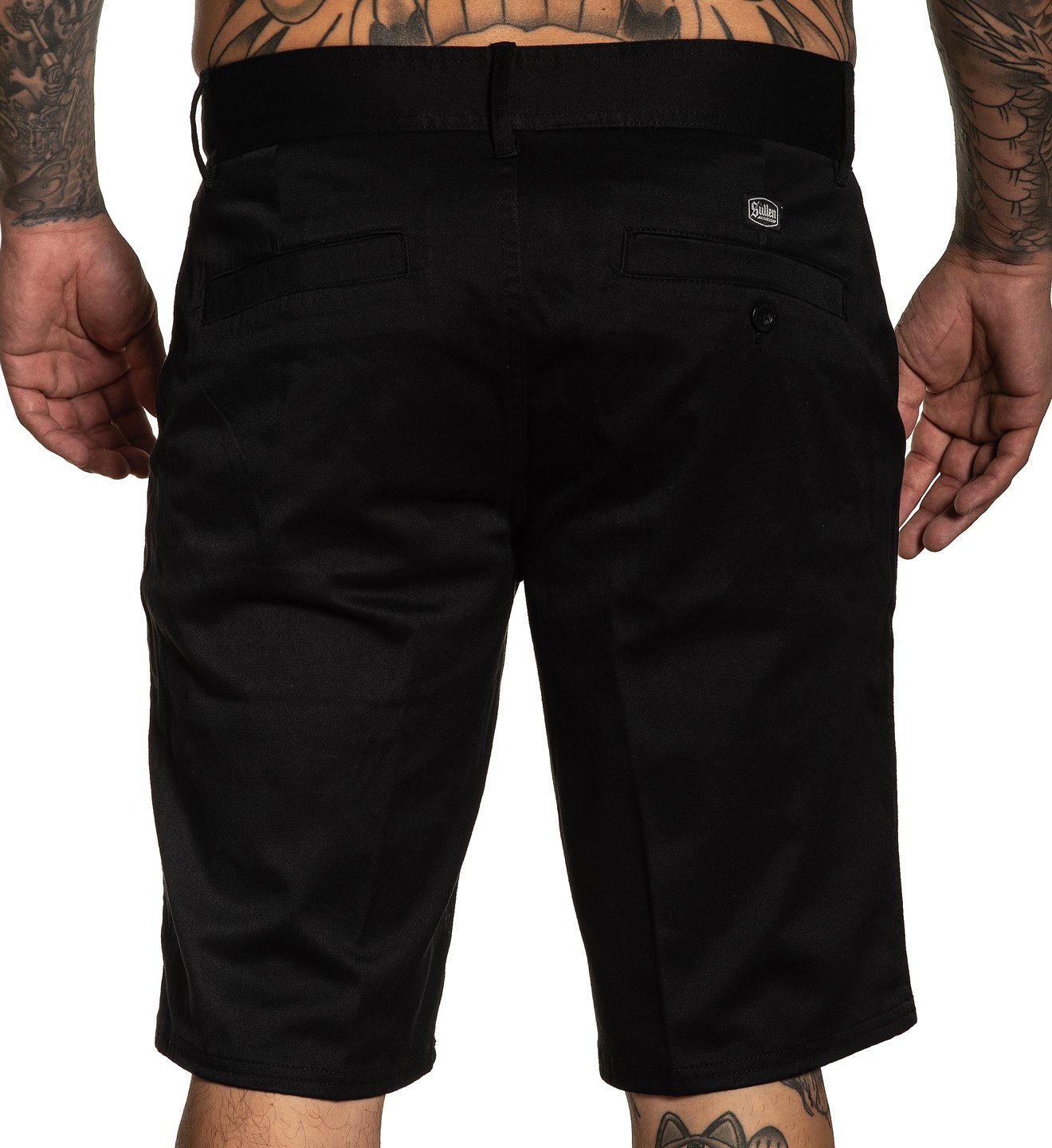 Sullen Clothing - Sunset Walk Shorts - Black Größe: 42