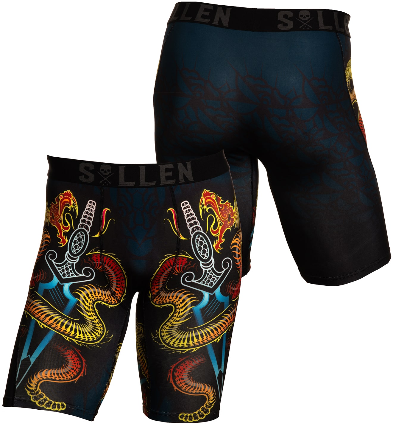 Sullen Clothing - Shake Snake Boxers Größe: XL