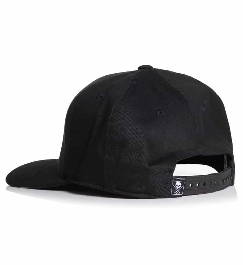 Sullen Clothing - BOH Curved Snapback - Black / White