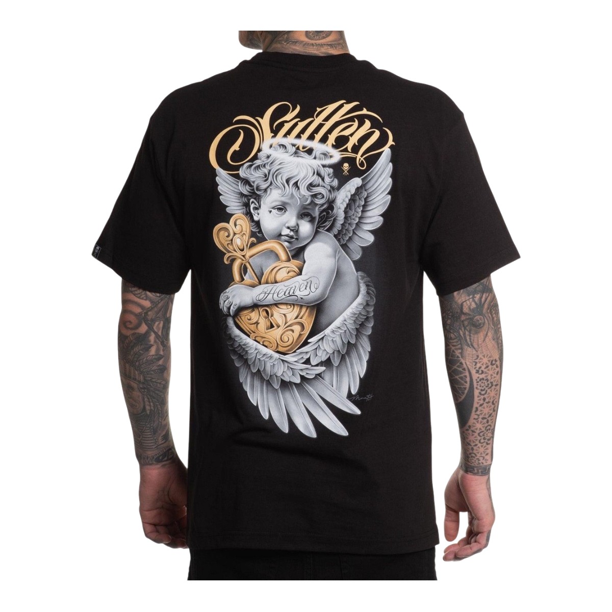 Sullen Clothing Heavenly Tee - Black - Size: L