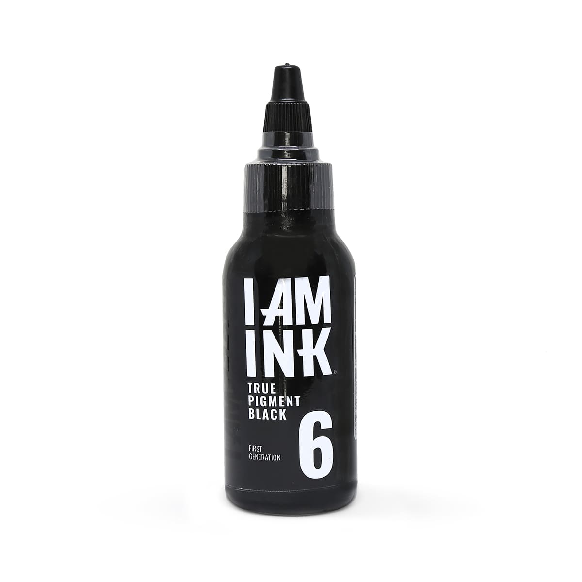 I AM INK - #6 True Pigment Black - First Generation - Tattoofarbe Inhalt: 50 ml