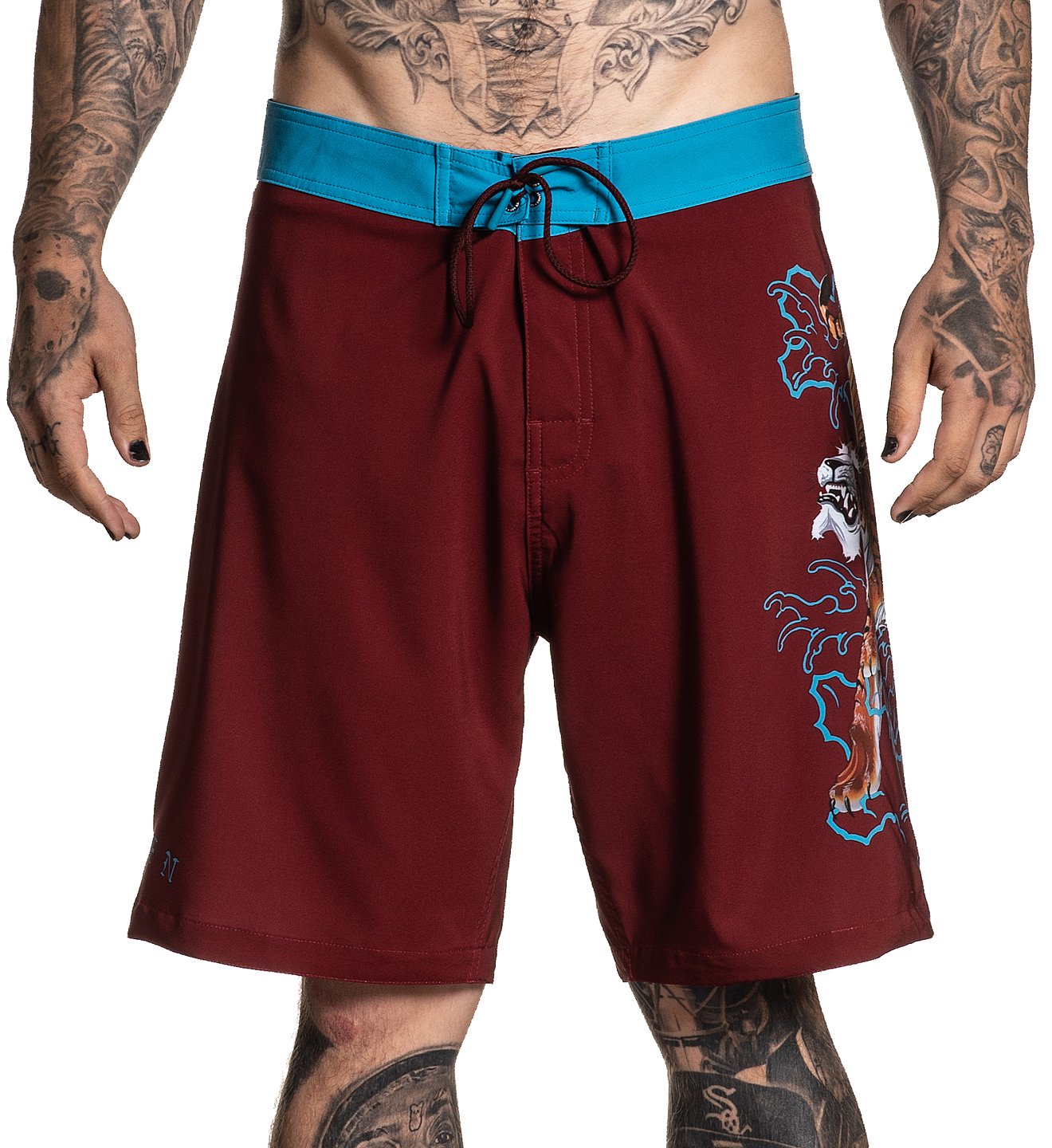 Sullen Clothing - Noonan Tiger Boardshorts Größe: 40