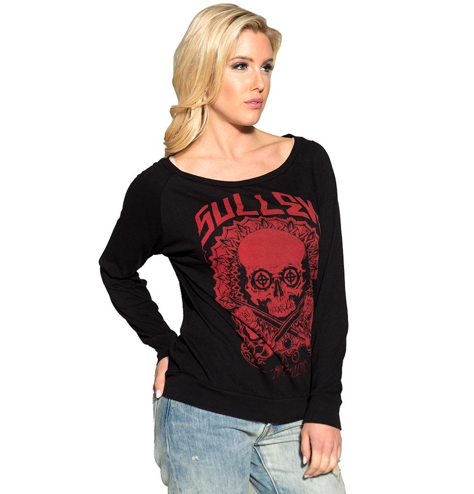 Sullen Clothing - SA PSYCHEDELIC PULLOVER BLK Size: XXL