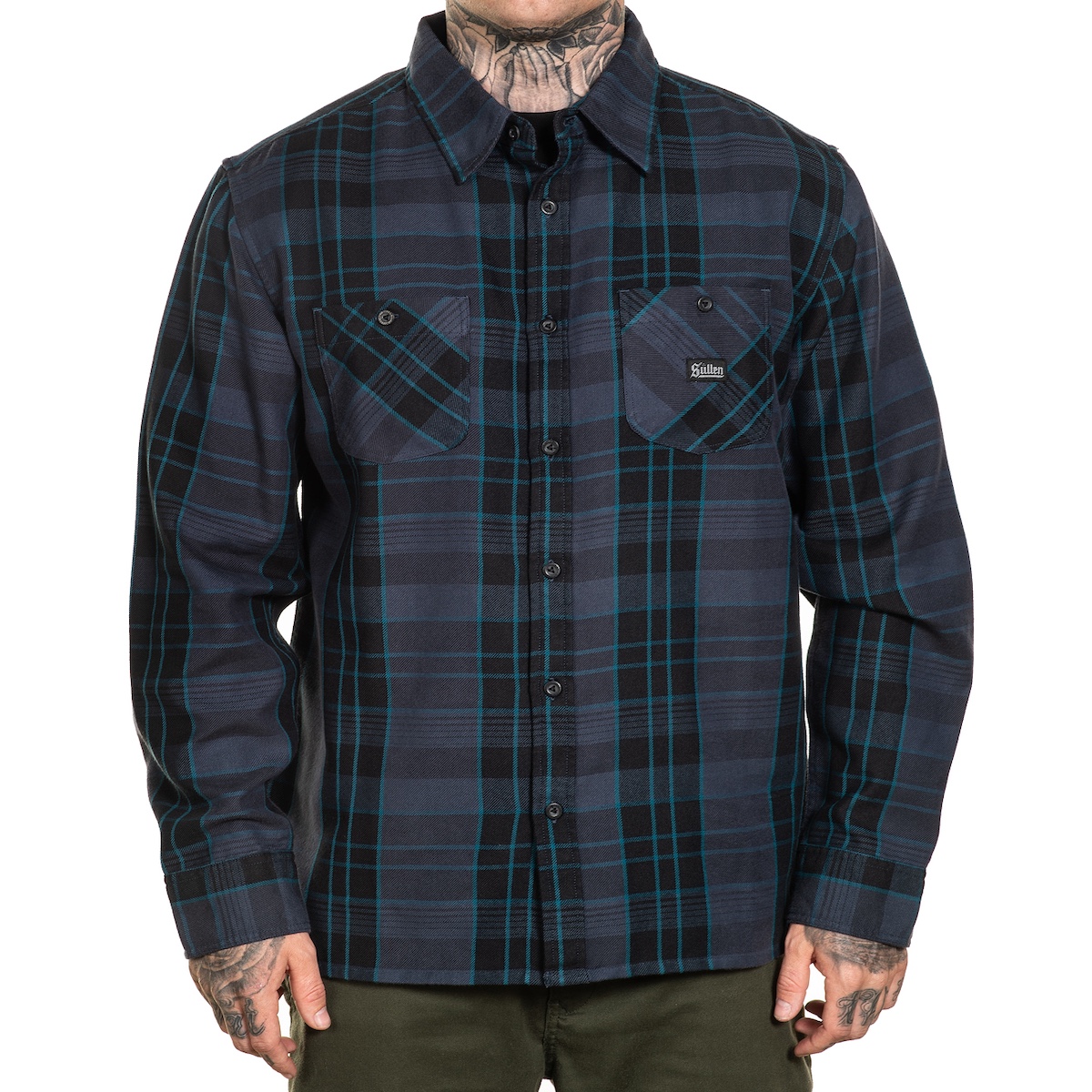 Sullen Clothing - Electric Flannel Größe: L
