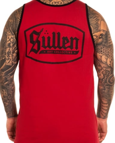 Sullen Clothing - Lincoln Tank Top - Red Größe: XL